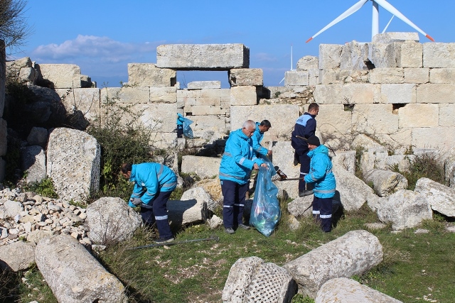 ST. Simeon manastırı temizlendi 