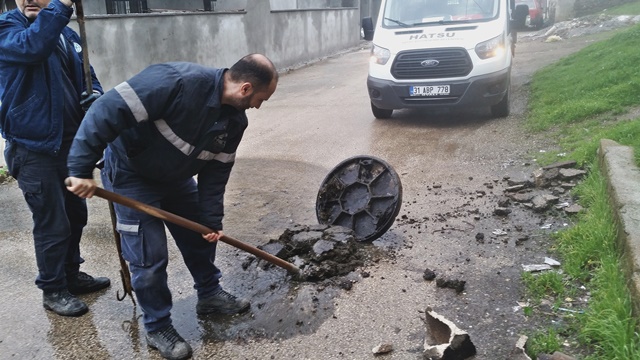 Kırıkhan da kötü kokular gideriliyor