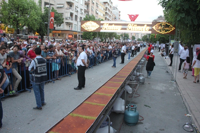 Ekim ayında künefe festivali yapmayı planlıyoruz