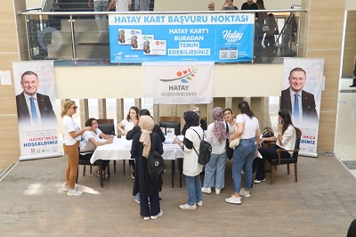 HBB, Hatay kart hizmetini üniversiteye taşıdı