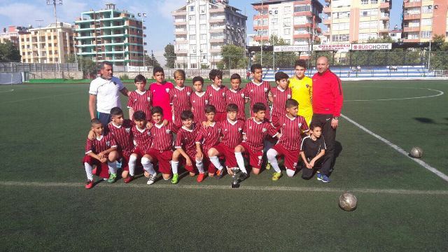 Hatayspor U 13 takımı namağlup şampiyon oldu