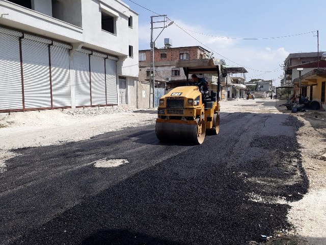 Antakya Belediyesi 3 mahallede yol çalışması yaptı