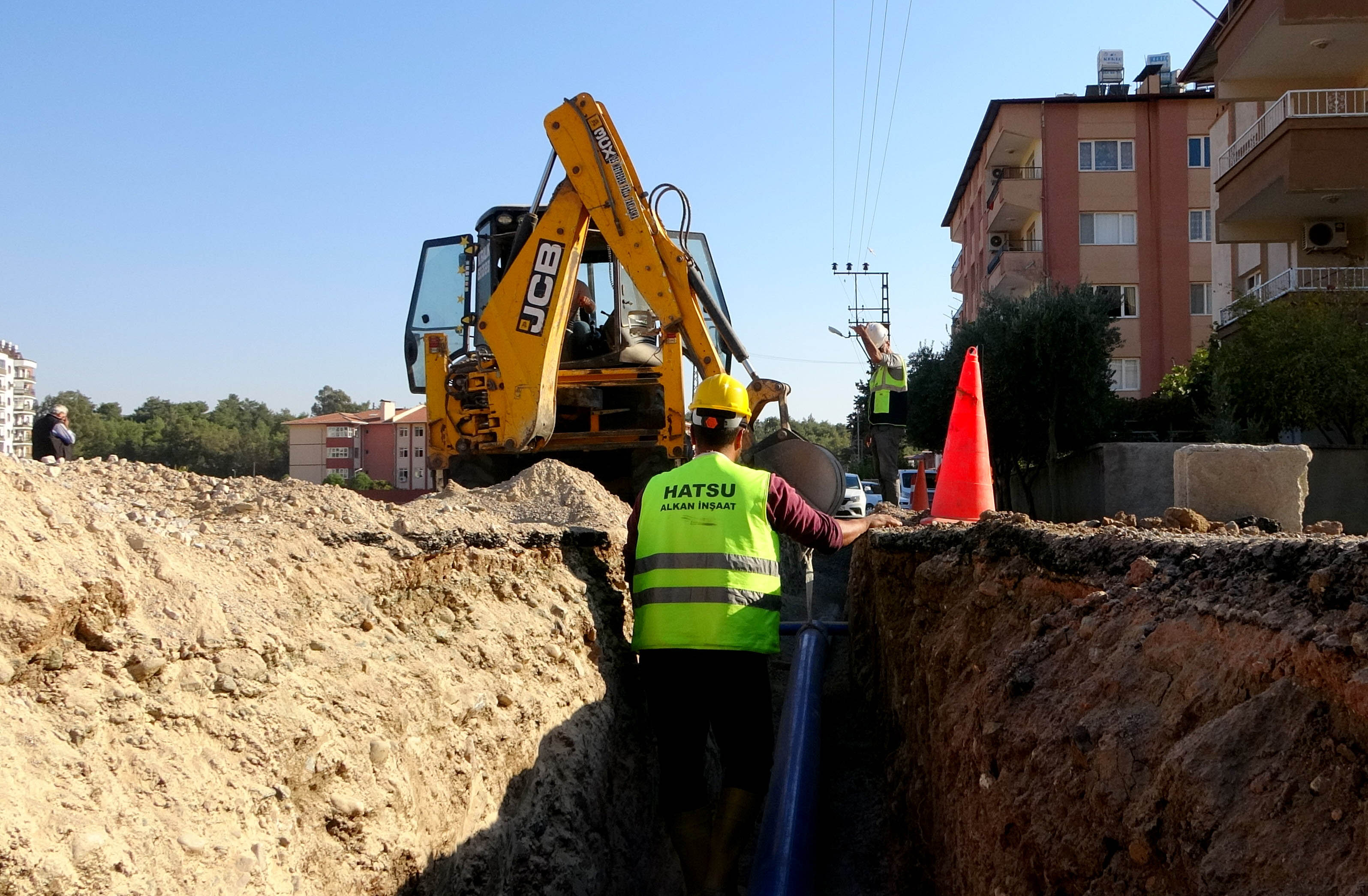 Kırıkhan’da içmesuyu şebekesi yenileniyor