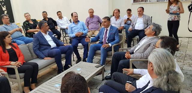 CHP Milletvekili adayı Güzelmansur HASİAD ı ziyaret etti