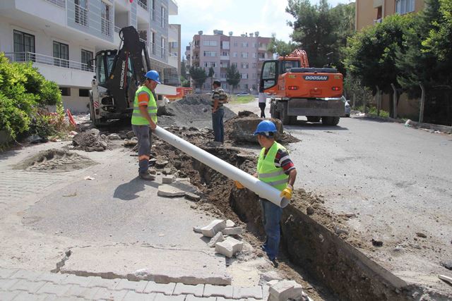 Altyapıda yeni bağlantılar sürüyor