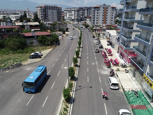 5 kilometrelik yol asfaltlandı