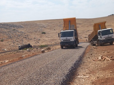 Kırıkhan’a yeni bağlantı yolu çalışmaları sürüyor