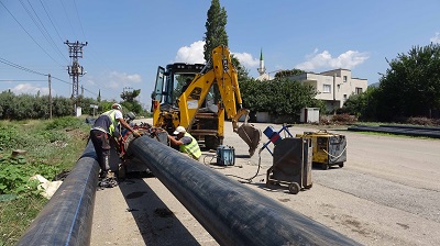 Payas terfi hattının 4 bin 500 metresi tamamlandı