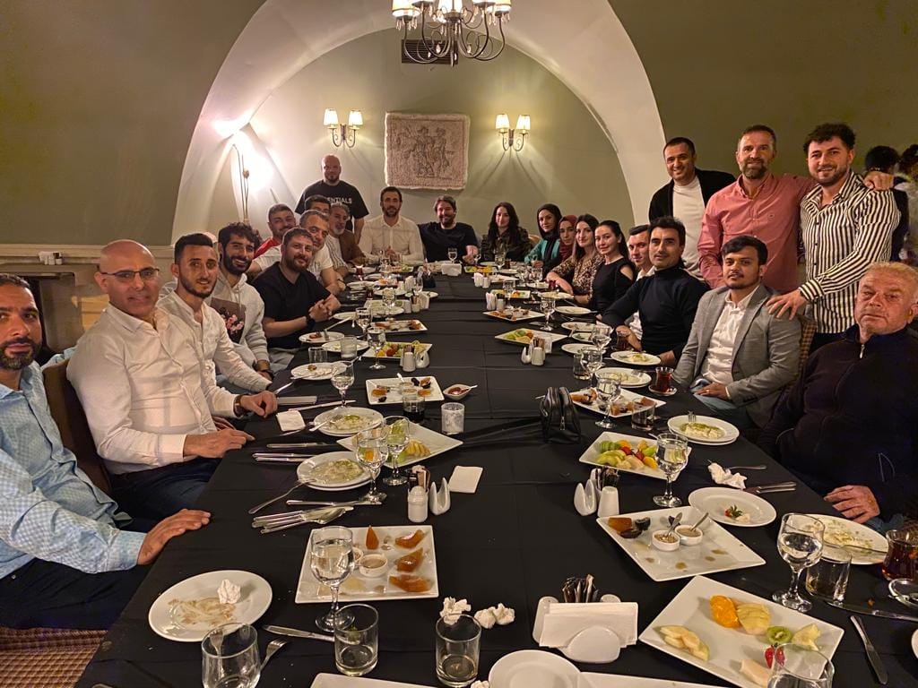 Ömer Erdoğandan teknik ekibe ve kulüp çalışanlarına iftar