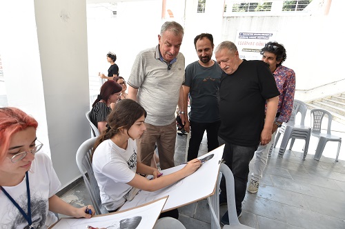 Karakalem Çalıştayına katıldı