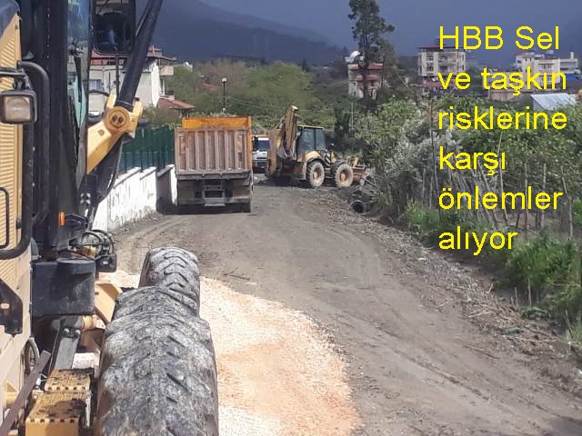 HBB Sel ve taşkın risklerine karşı önlemler alıyor 