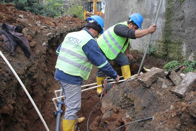 Işıklı içme suyu hattına kavuştu