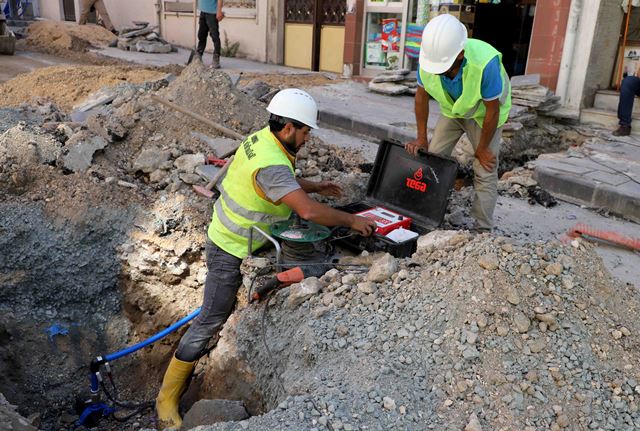 HATSU Şebekeleri yenileniyor su kayıpları önleniyor