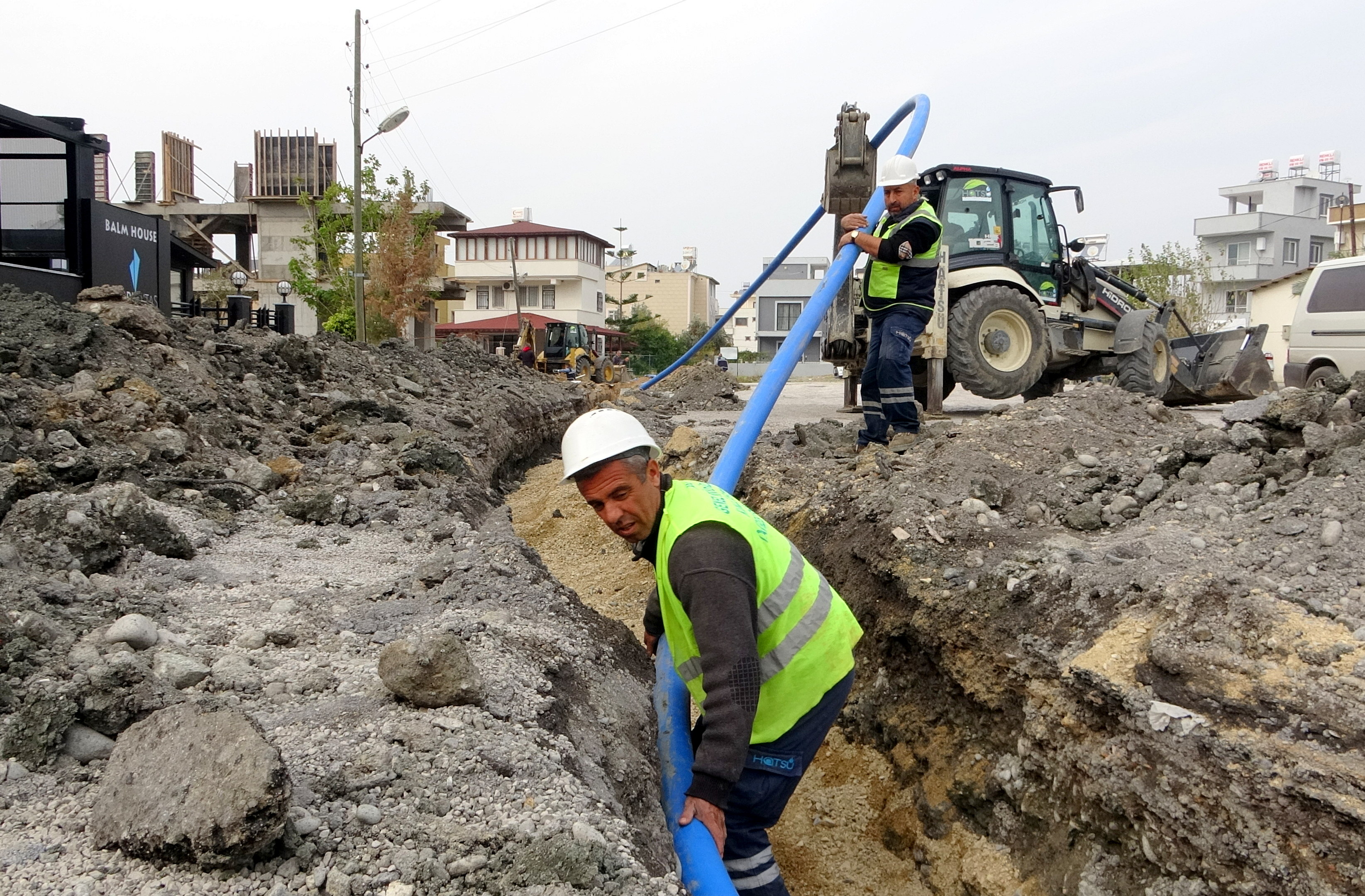 Yeni meskenlerin şebeke ihtiyacı karşılanıyor