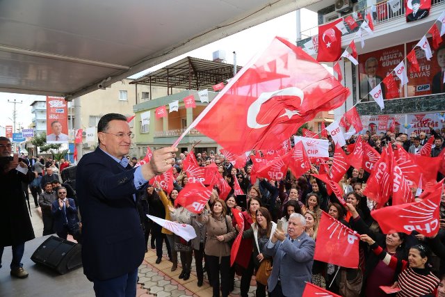 Arsuz halkı Başkan Savaşa sarıldı