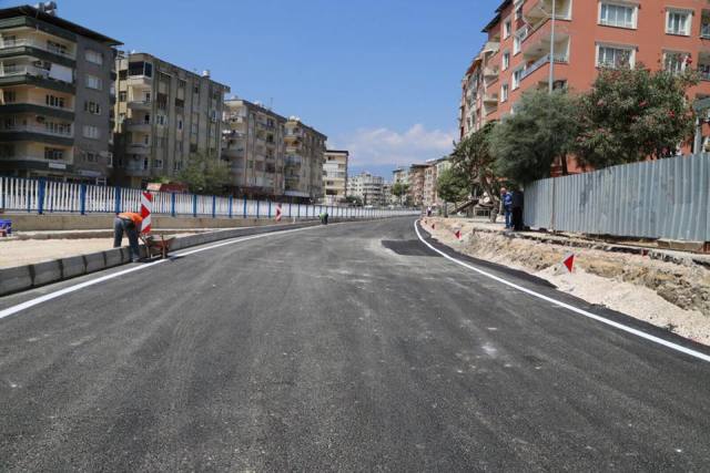 Uğur Mumcu yolu trafiğe açıldı