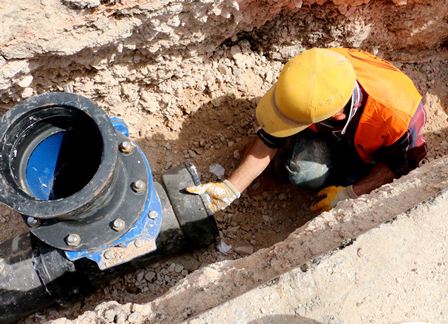 Antakya ve Defne paslı borulara veda ediyor