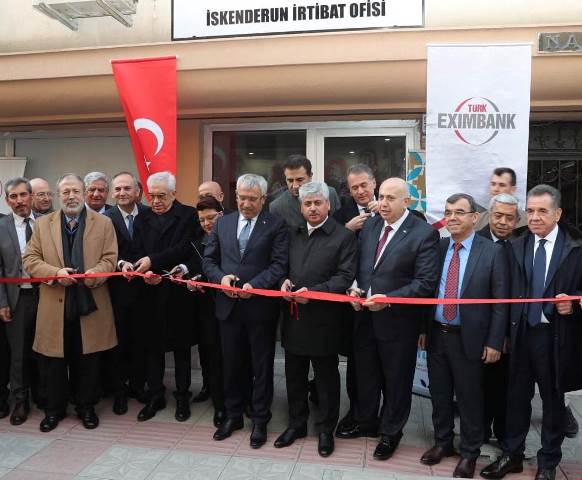 Eximbank İskenderun İrtibat Ofisi açıldı