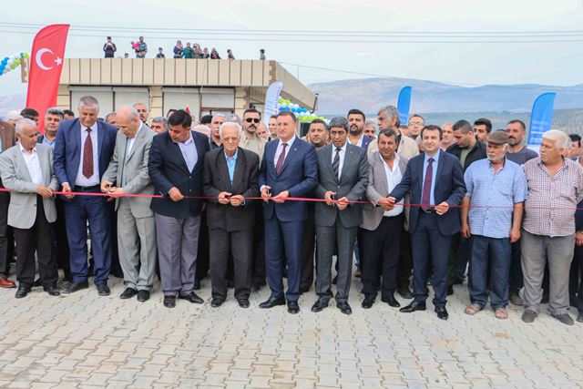 Altınözü Hacıpaşa içmesuyu terfi hattı hizmete açıldı