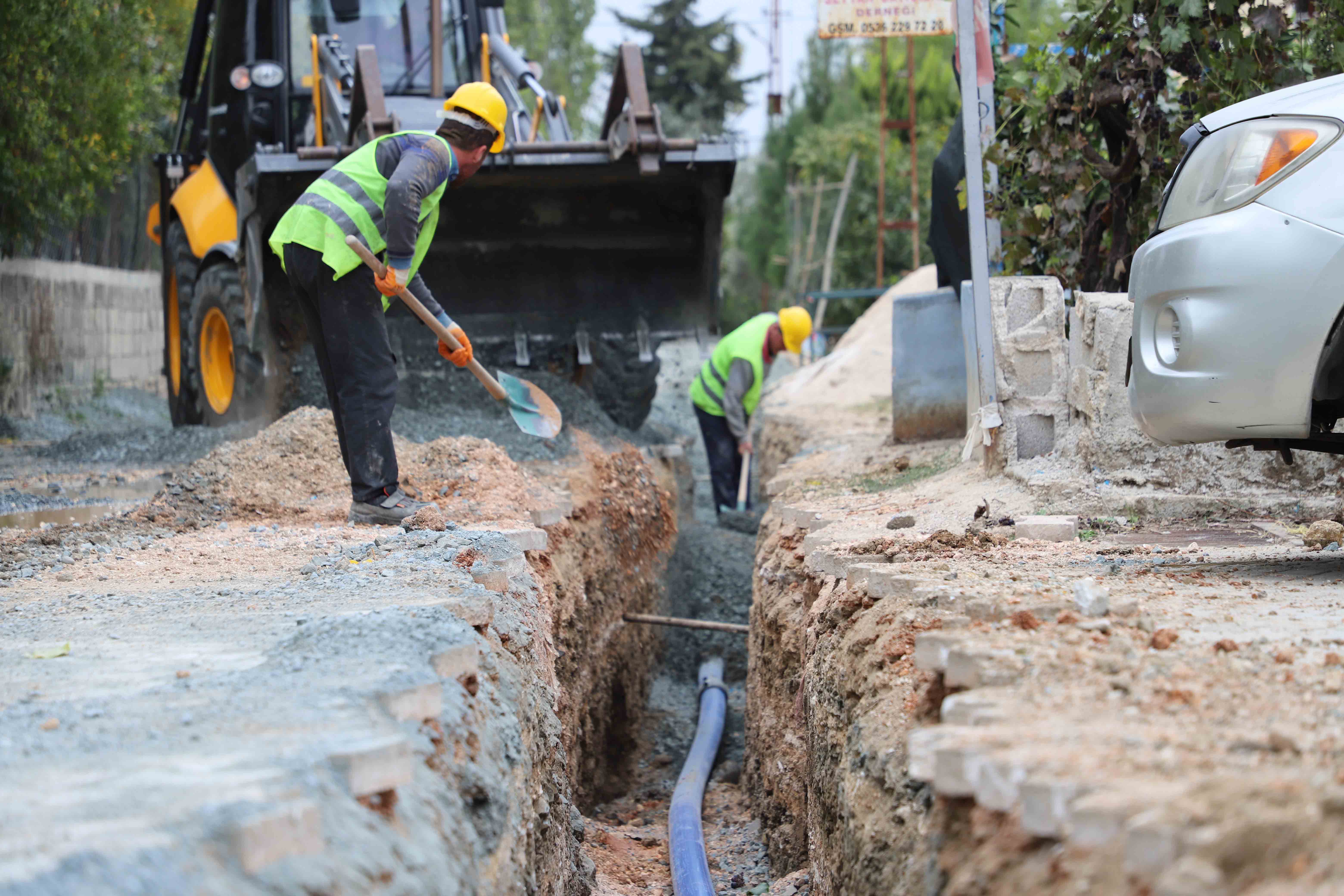 Harbiye de içme suyu projesi hayata geçti