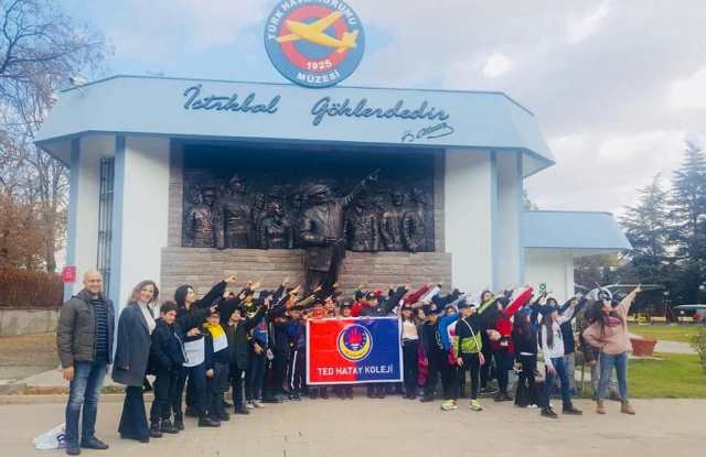 TED Hatay Koleji öğrencileri Ankara gezisinde