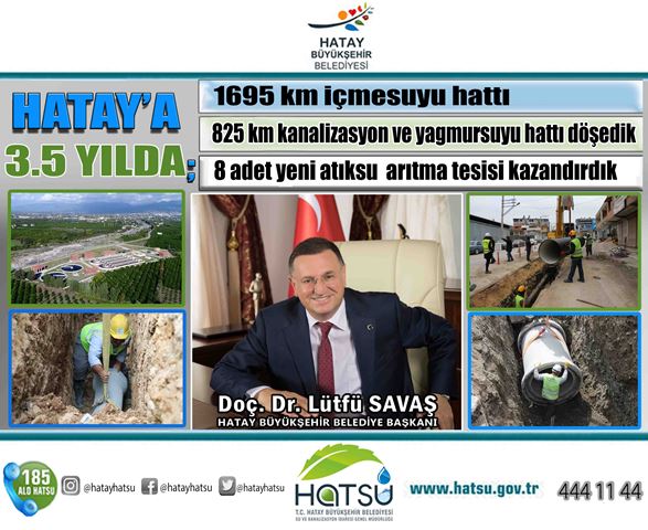 HATSU dan Hataya 8 yeni atık su arıtma tesisi