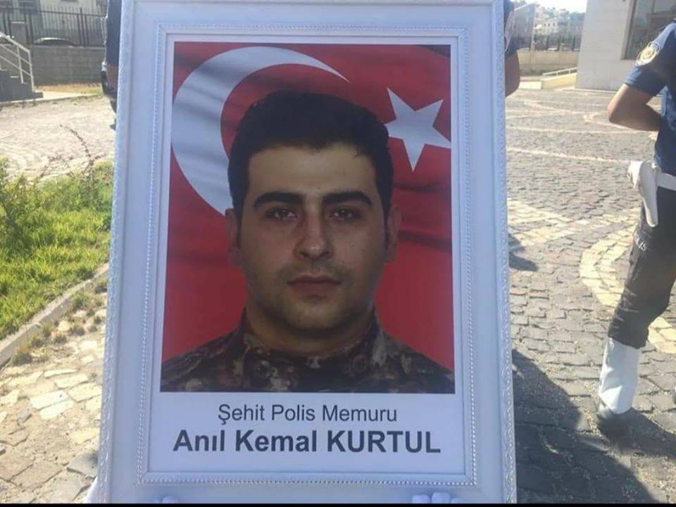 Hataylı polis memuru şehit oldu