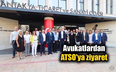 Avukatlardan ATSO'ya ziyaret 