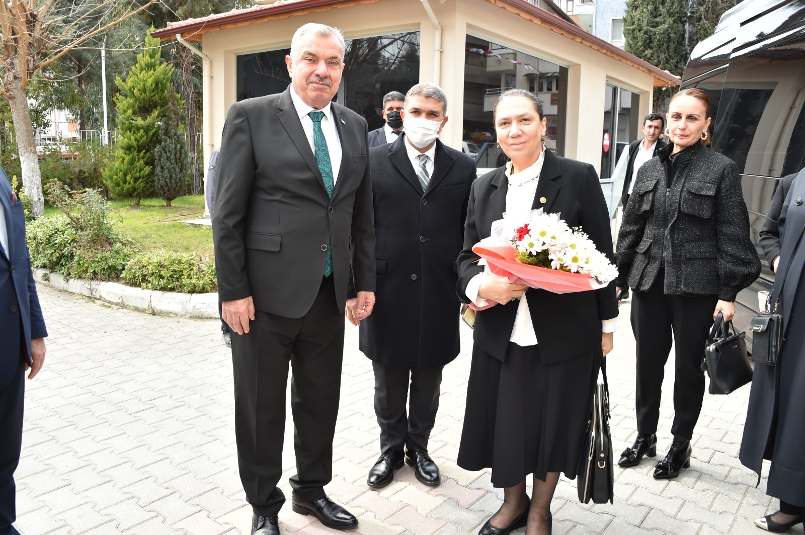 Genel Merkez yöneticileri Antakya Belediyesinde