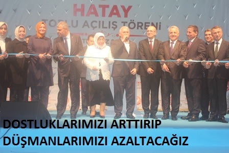 Burda barış huzur ve kardeşlik hakimdir