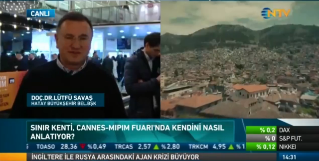 Savaş NTV nin canlı bağlantı konuğu oldu