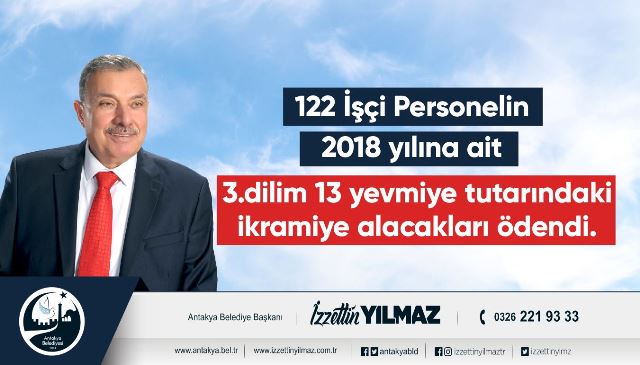 Başkan Yılmaz işçi alacaklarını ödedi