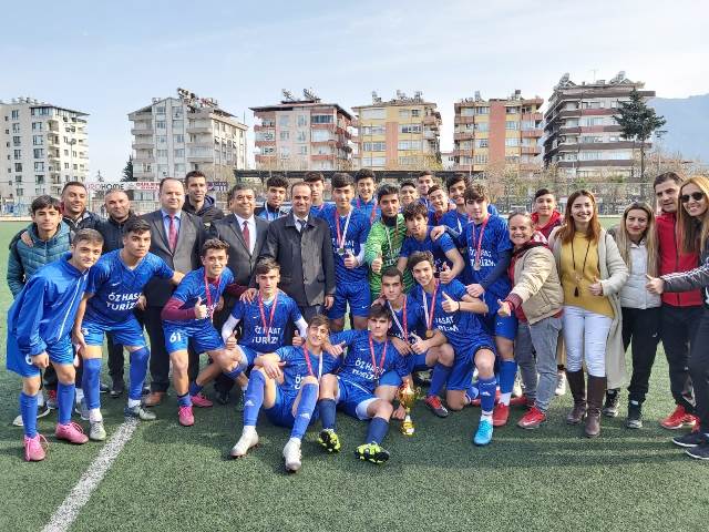 Hatay spor lisesi şampiyon