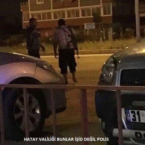 Resimdekiler IŞİD değil Polis