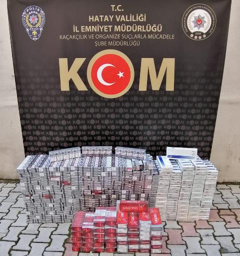 3 bin 200 paket kaçak sigara ele geçirildi