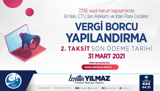 Borçlarını öğrenmek isteyenler internet sitesini tıklayabilir