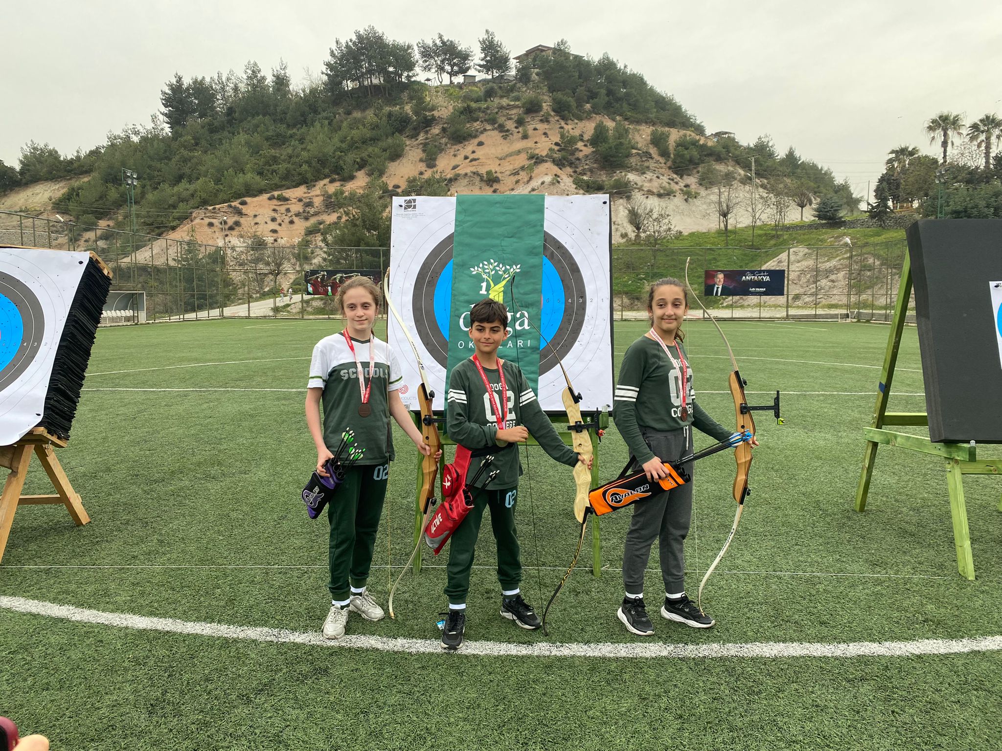 Okçuluk Klasik Yay Yarışmasında Karataş Hatay birincisi oldu