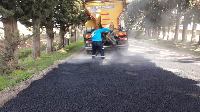 Antakya da yol çalışması