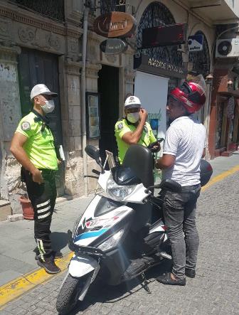 Hatay Trafik Şubeden yoğun mesai