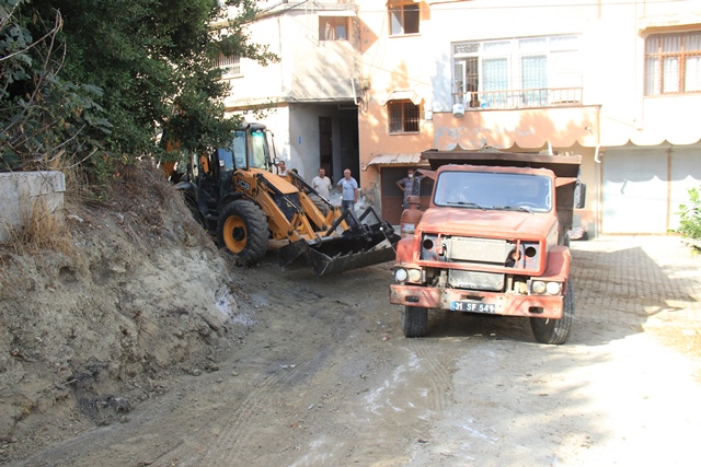 Koyunoğlunda 5 farklı noktada çalışma