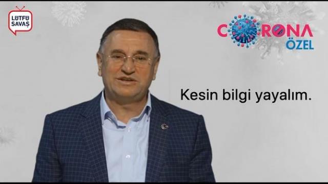 Savaştan coronavirüs önlemi kamuspotu