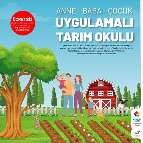 Uygulamalı Tarım Okulu EXPO da başlıyor