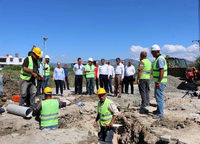 Çaparali Samandağ paslı borulara veda edecek