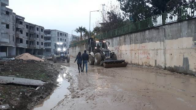 Antakya Belediyesinden yol çalışması