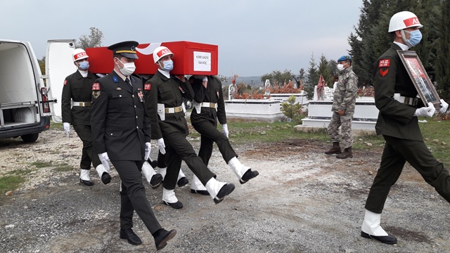 Kore gazisi İsa Koç törenle toprağa defnedildi