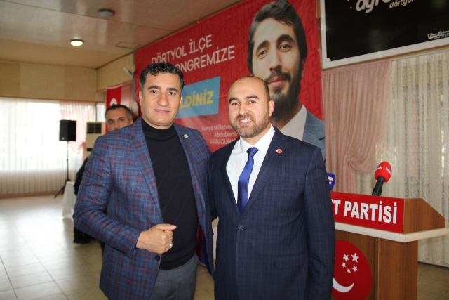 Saadet Partisinde Yusuf çiçek güven tazeledi