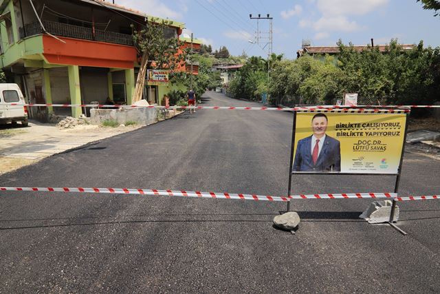 Değirmenbaşına 6,5 kilometre beton asfalt