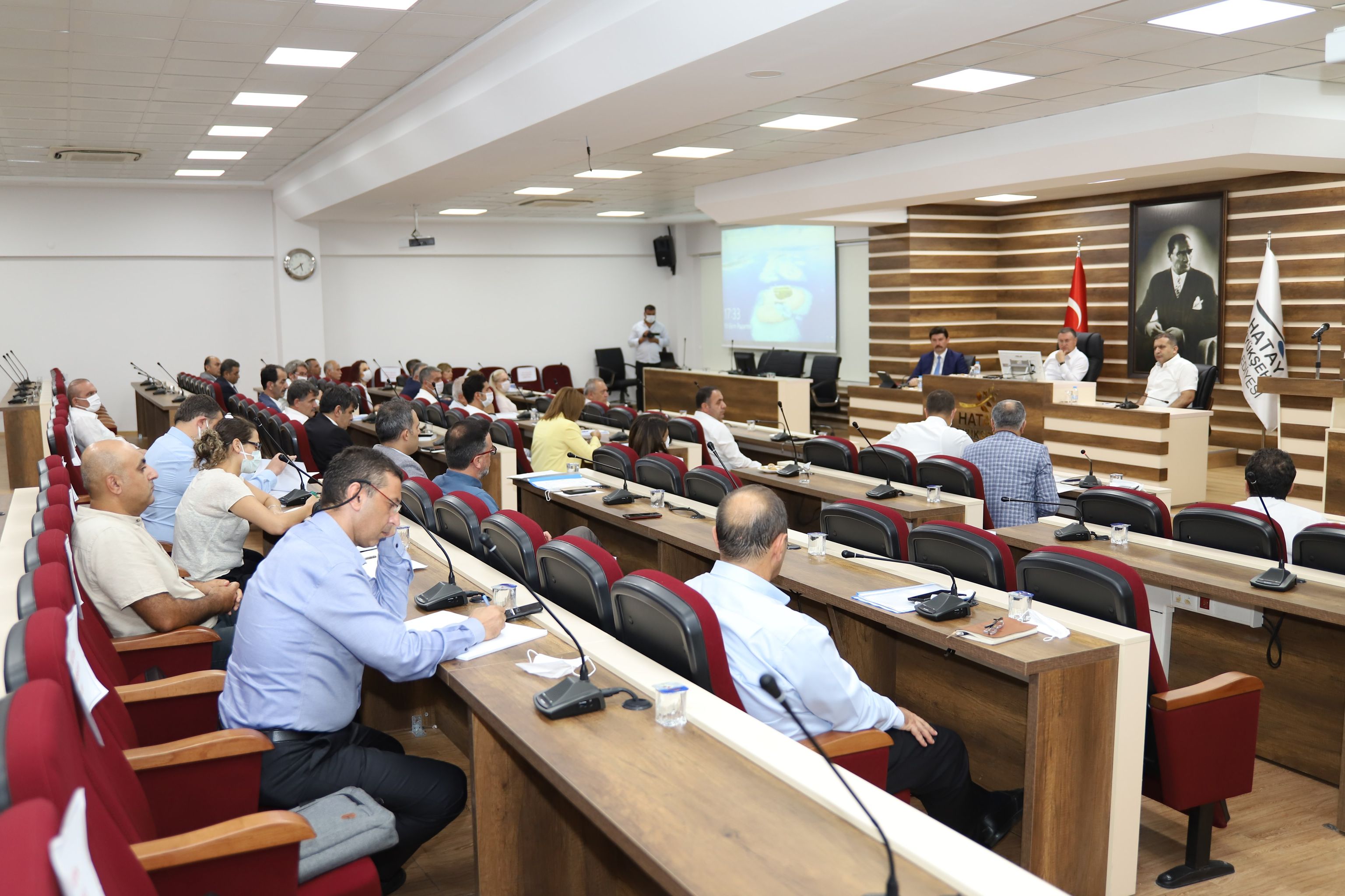 Büyükşehir yöneticileri expo 2021 hatay için bir arada