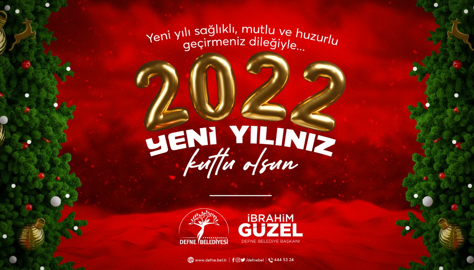 2022 yılının sağlık huzur ve mutluluk getirmesini diliyorum