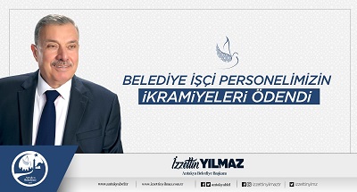 Antakya Belediyesi işçi personele ikramiyeleri ödedi